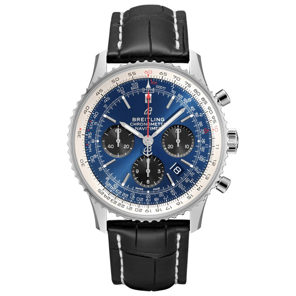 Breitling Navitimer B01 Chronograph 43mm Blue Dial Automatic Gents Watch AB0121211C1P1