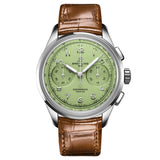Breitling Premier B09 Chronograph 40mm Pistachio Green Dial Manual Wound Gents Watch AB0930D31L1P1