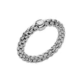 FOPE 18ct White Gold Essentials Ring 04E08AX_XX_B_XBX