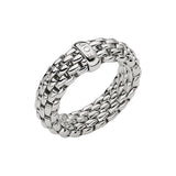 FOPE 18ct White Gold Essentials Ring 55902AX_XX_B_XBX