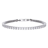 Diamonfire Silver Zirconia Tennis Bracelet B5091