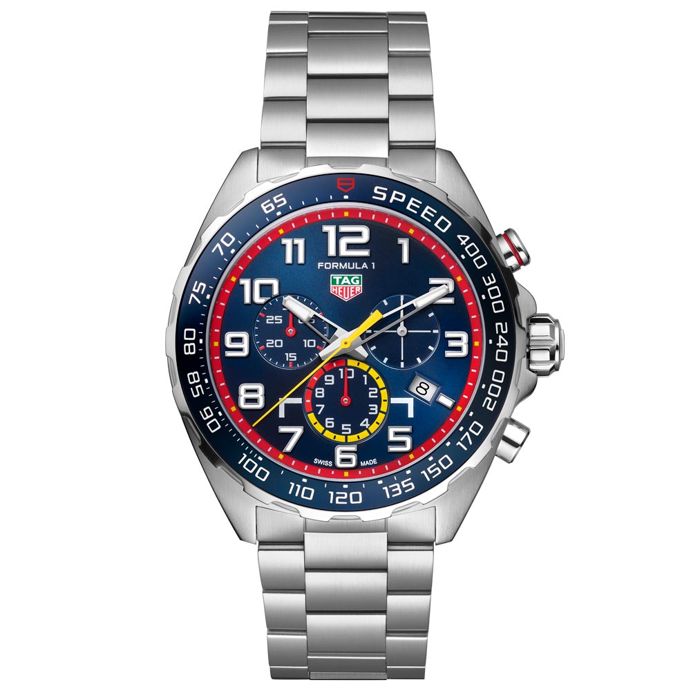 TAG Heuer Formula Red Bull Racing Special Edition 43mm Blue Dial Qua