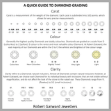 The Begonia Platinum 0.40ct Oval Cut Diamond Solitaire Engagement Ring