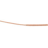 9ct Rose Gold 16-18" Venetian Box Chain GN263