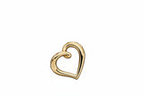 9ct Yellow Gold Organic Heart Pendant Only GP2173