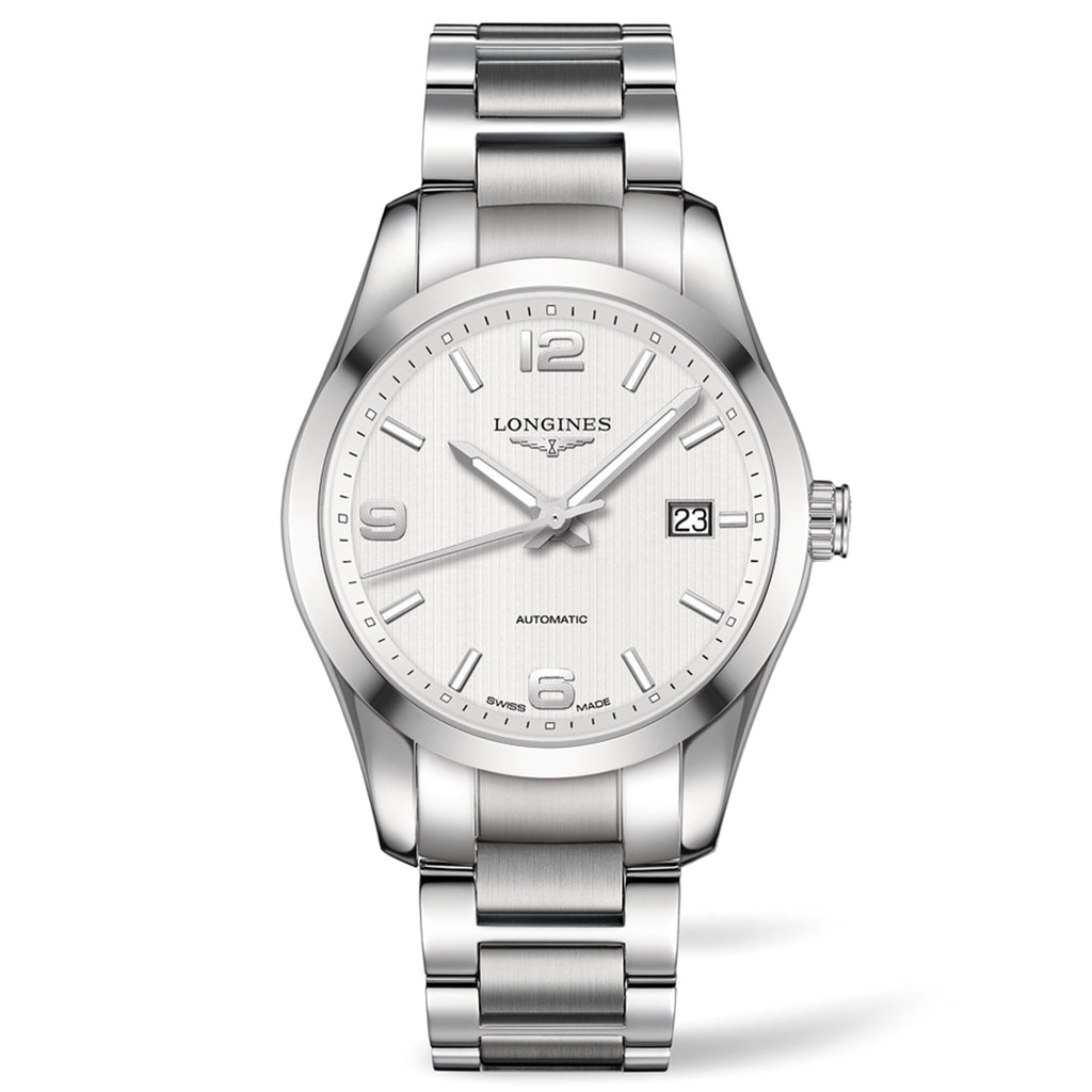 Longines Conquest Classic 40mm Silver Dial Automatic Gents Watch L2.785.4.76.6