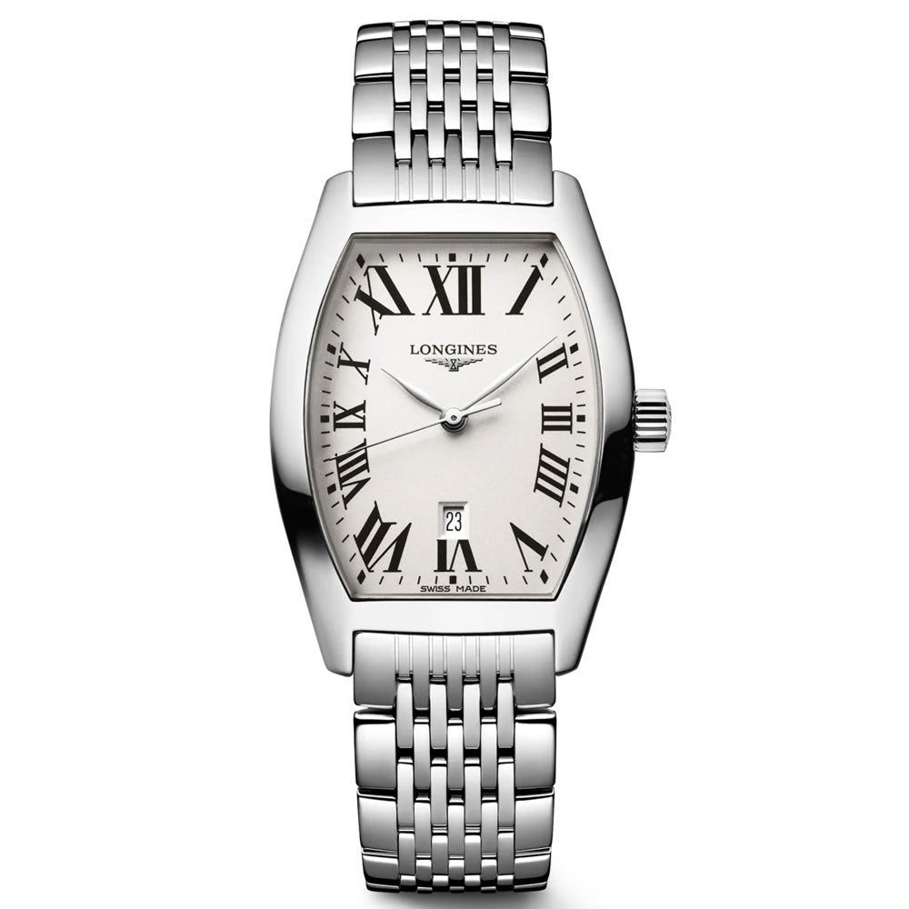 Longines Evidenza Silver Dial Ladies Quartz Watch L2.155.4.71.6