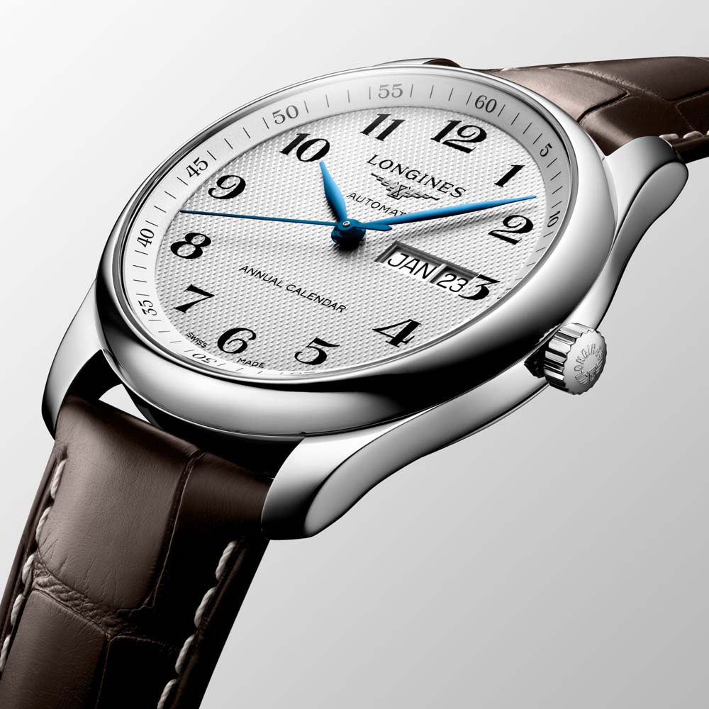 Longines Master Collection 40mm Silver Dial Annual Calendar Automatic Gents Watch L2.910.4.78.3