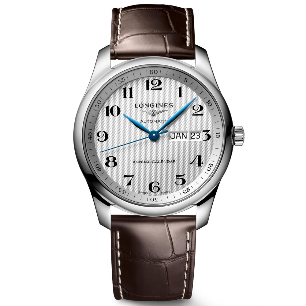 Longines Master Collection 40mm Silver Dial Annual Calendar Automatic Gents Watch L2.910.4.78.3