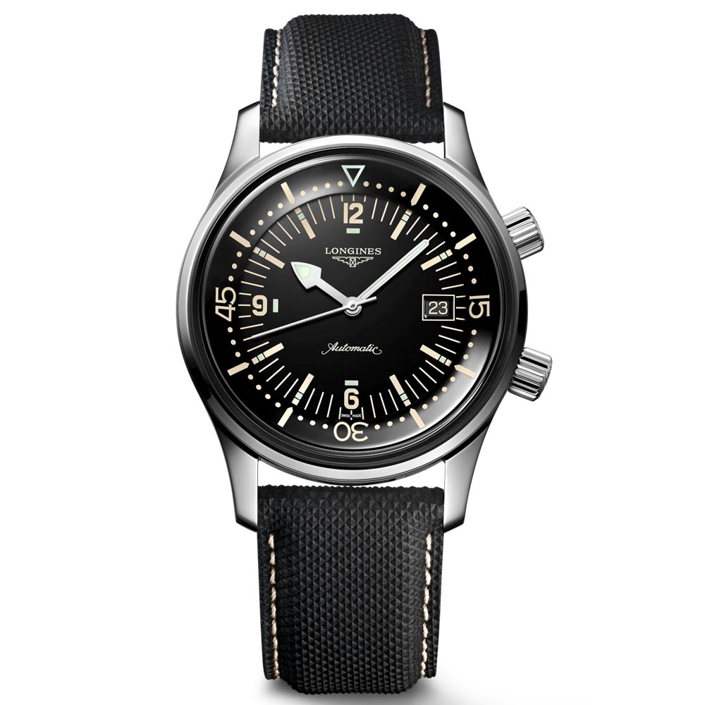 Longines Legend Diver 42mm Black Dial Automatic Gents Watch L3.774.4.50.0
