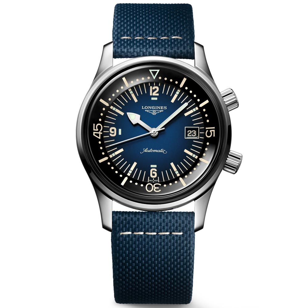 Longines Legend Diver 42mm Blue Dial Automatic Gents Watch L3.774.4.90.2