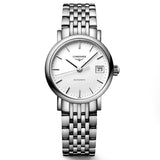 longines ladies elegant collection stainless steel automatic watch