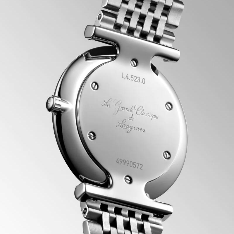 Longines La Grande Classique 29mm MOP Dial Diamond Ladies Quartz Watch L4.523.0.87.6