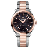 OMEGA Seamaster Aqua Terra 41mm Grey Dial 18ct Rose Gold & Steel Automatic Gents Watch 22020412106001