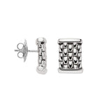 FOPE 18ct White Gold Essentials Stud Earring 06E04OX_XX_B_XXX_000