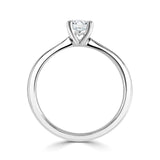 The Daphne Platinum 0.90ct Round Brilliant Cut Diamond Solitaire Engagement Ring