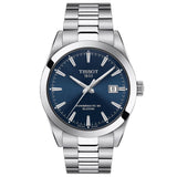 Tissot Gentleman Powermatic 80 Silicium 40mm Blue Dial Automatic Gents Watch T1274071104100