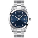 Tissot Gentleman 40mm Blue Dial Gents Quartz Watch T1274101104100