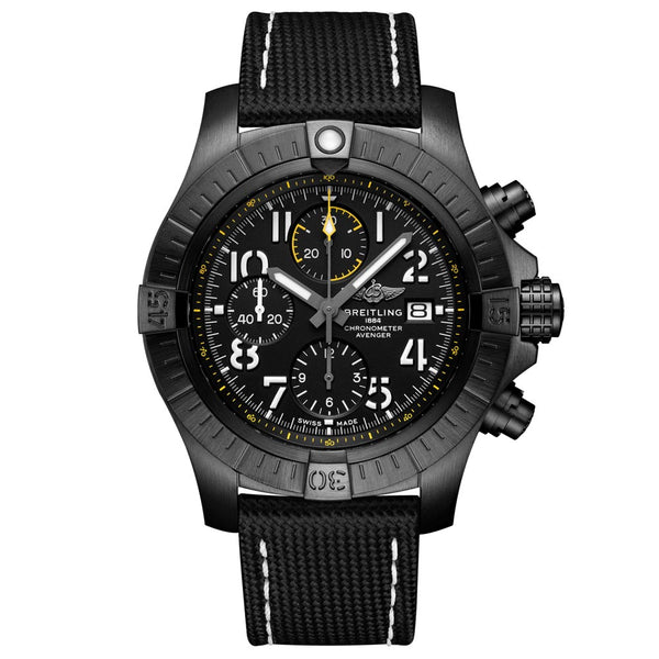 Breitling Avenger Chronograph 45mm Night Mission Titanium Automatic Gents Watch V13317101B1X2