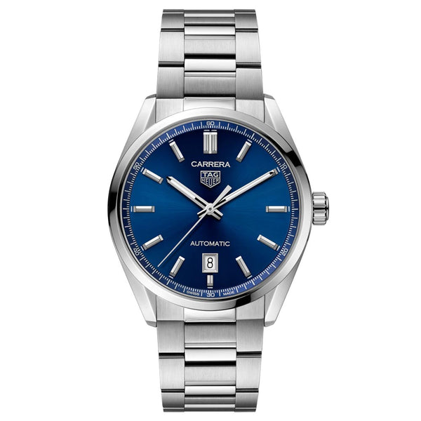 TAG Heuer Carrera 39mm Blue Dial Automatic Gents Watch WBN2112.BA0639