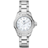 TAG Heuer Aquaracer Professional 200 30mm MOP Dial Diamond Quartz Ladies Watch WBP1417.BA0622