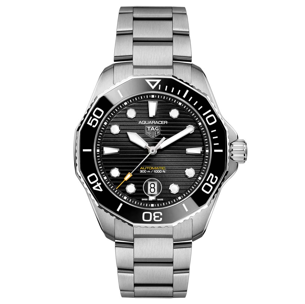 TAG Heuer Aquaracer Professional 300 43mm Black Dial Automatic Gents W