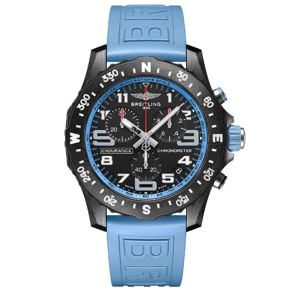 Breitling Endurance Pro 44mm Black Dial Breitlight Quartz Gents Watch