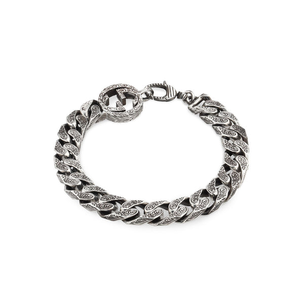 Gucci Interlocking Silver Bracelet YBA454285001
