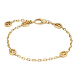 Gucci Interlocking 18ct Yellow Gold Bracelet YBA629904001