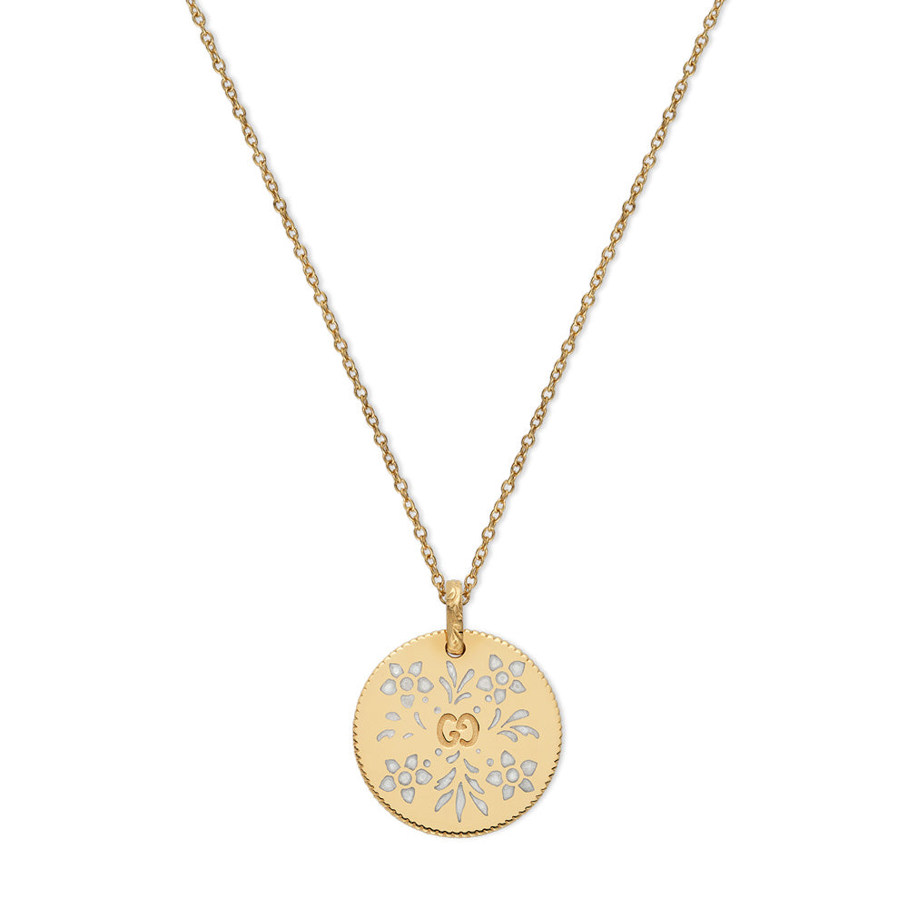 Gucci round pendant necklace Outlet