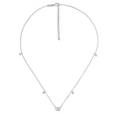 Gucci GG Running 18ct White Gold Diamond Necklace YBB47923100100U