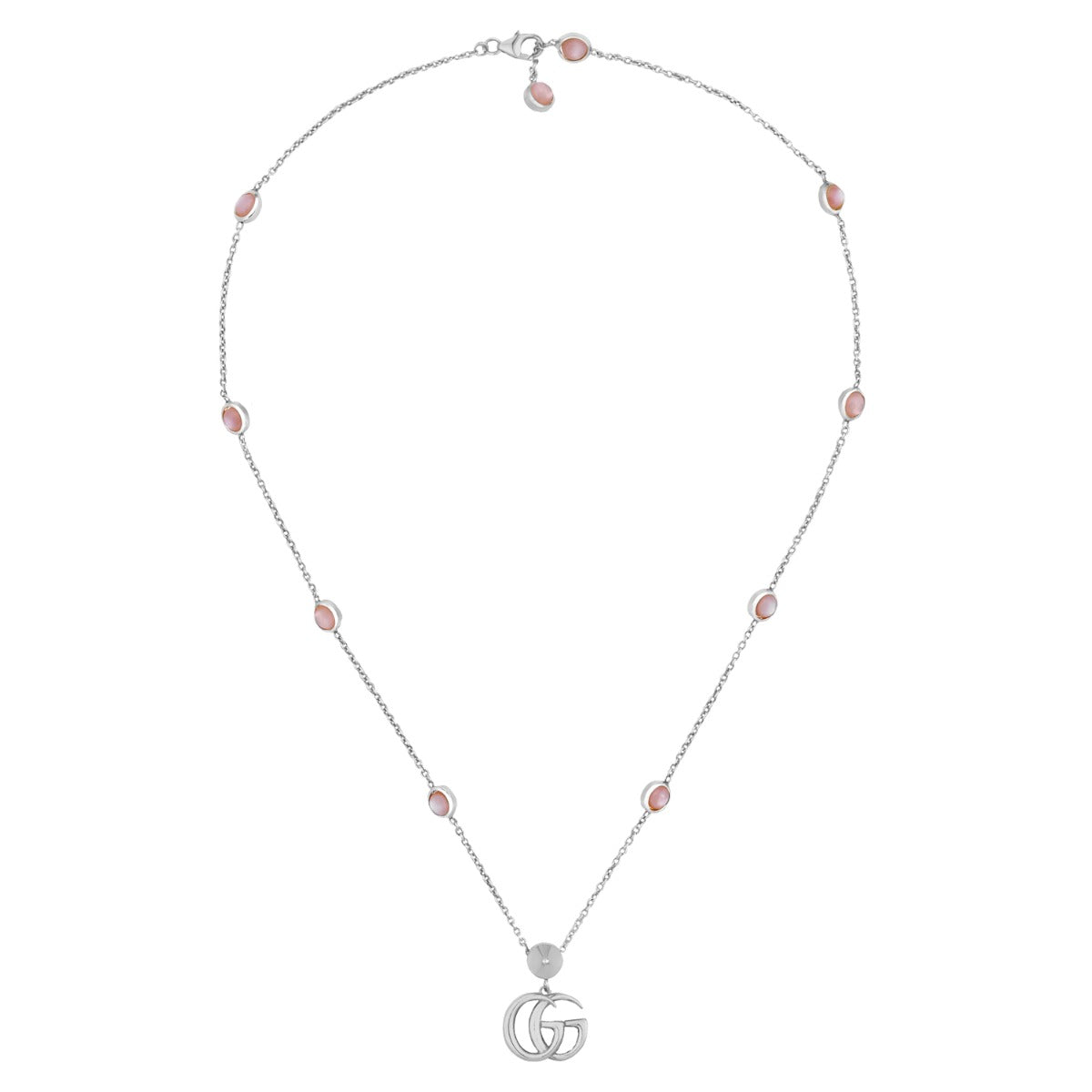 Gucci GG Marmont Sterling Silver Necklace YBB52739900200U