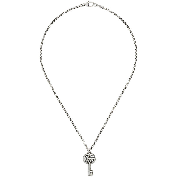 Gucci GG Marmont Silver Necklace YBB62775700100U