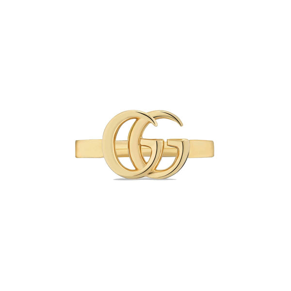 Gucci GG Running 18ct Yellow Gold Ring YBC525690001