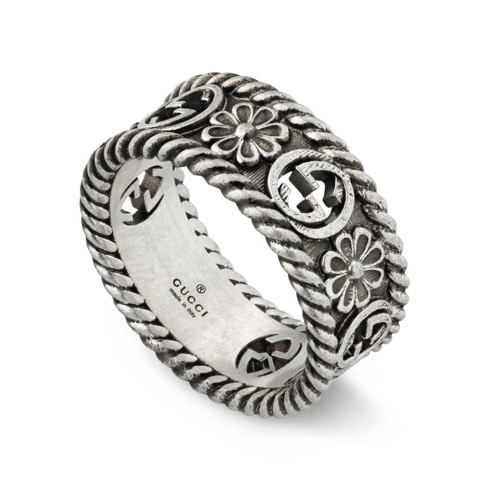 Double g flower ring gucci Clearance