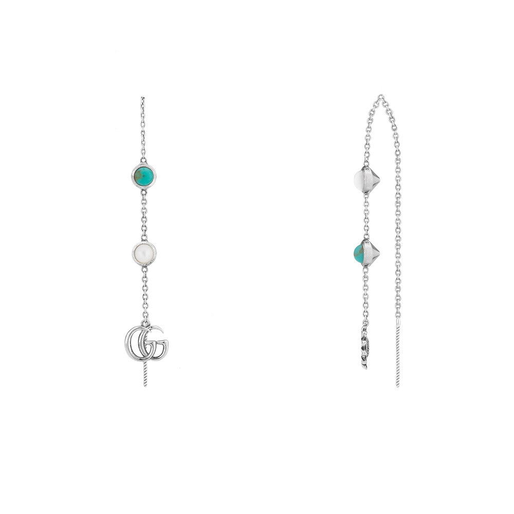 Gucci silver drop earrings Clearance