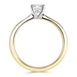 The Daphne 18ct Yellow Gold 0.70ct Round Brilliant Cut Diamond Solitaire Engagement Ring