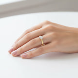 The Poppy 18ct Yellow Gold 0.41ct Round Brilliant Cut Diamond Solitaire Engagement Ring