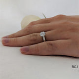 The Innis Platinum 0.60ct Round Brilliant Cut Diamond Solitaire Engagement Ring