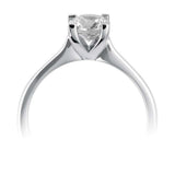 The Angelica Platinum Round Brilliant Cut Diamond Solitaire Engagement Ring