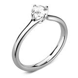 The Primrose Platinum 0.40ct Round Brilliant Cut Diamond Solitaire Engagement Ring