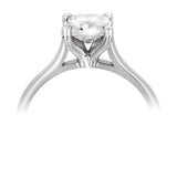The Sweet Pea Platinum 0.41ct Round Brilliant Cut Diamond Solitaire Engagement Ring