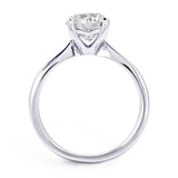 The Daphne Platinum 0.90ct  Round Brilliant Cut Diamond Solitaire Engagement Ring