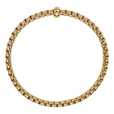 FOPE 18ct Yellow Gold Eka Flex-It Diamond Bracelet 01M01BX_BB_G_XGX