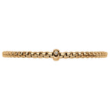 FOPE 18ct Yellow Gold Eka Flex-It Diamond Bracelet 01M01BX_BB_G_XGX