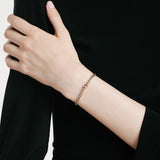 FOPE 18ct Rose Gold Eka Flex-It Diamond Bracelet 01M01BX_BB_R_XRX