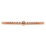 FOPE 18ct Rose Gold Eka Flex-It Diamond Bracelet 01M01BX_BB_R_XRX
