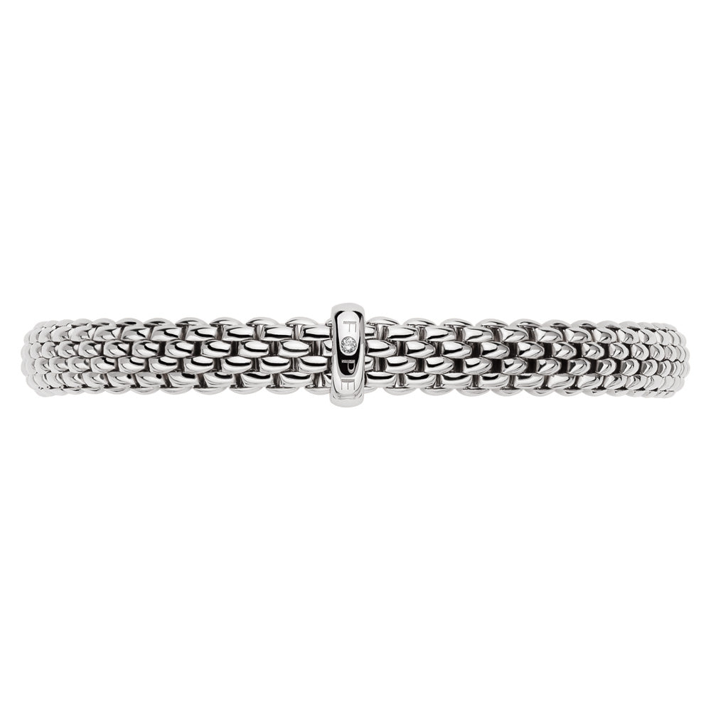 FOPE 18ct White Gold Vendome Flex-It Diamond Bracelet 01M02BX_BB_B_XBX