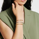 FOPE 18ct Yellow Gold Prima Flex-It Diamond Bracelet 01M08BX_BB_G_XGX