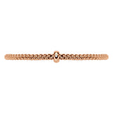 FOPE 18ct Rose Gold Prima Flex-It Diamond Bracelet 01M08BX_BB_R_XRX